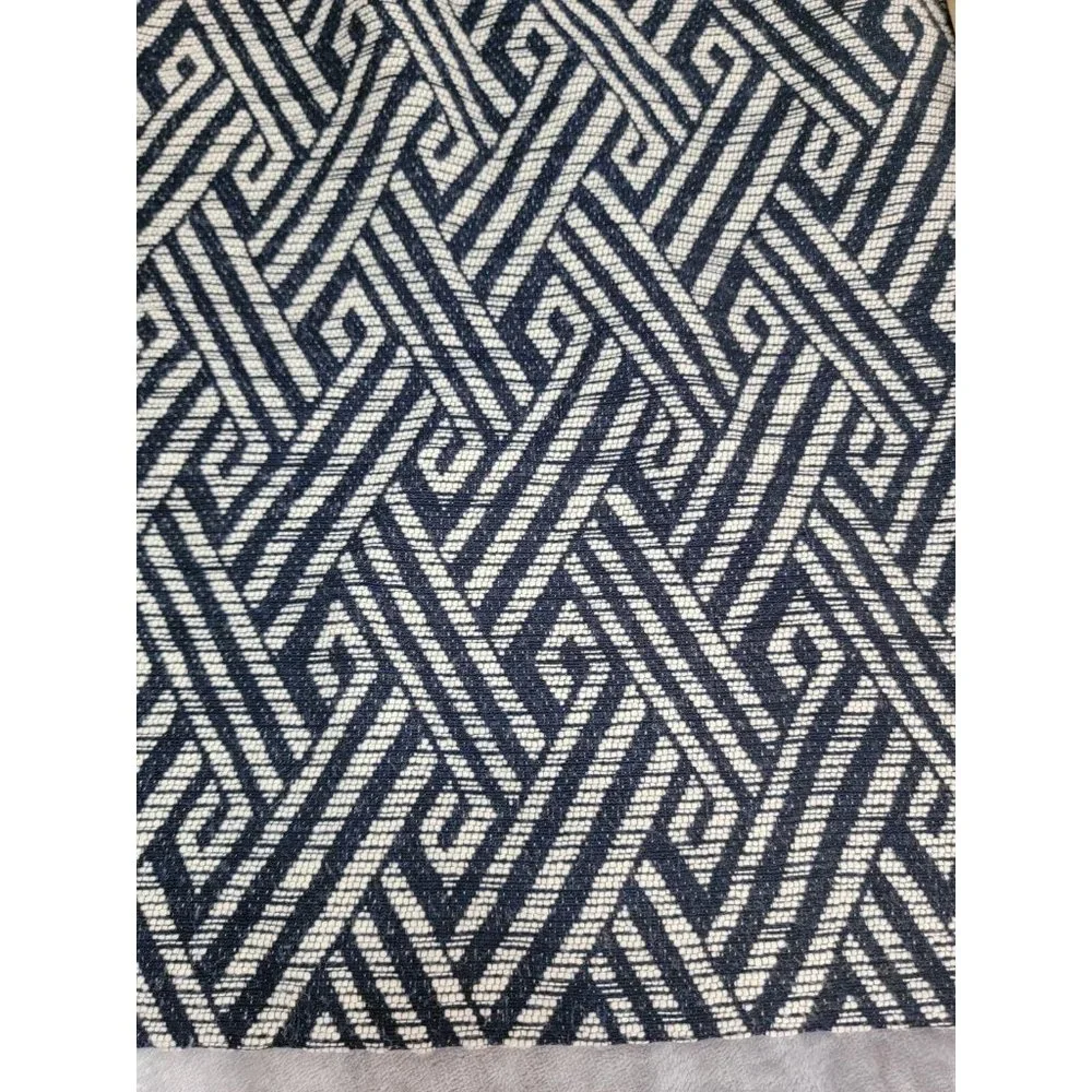 Antonio Melani Women's Size 4 Pencil Skirt geometric navy blue white‎